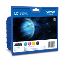 Brother Pakiet Brother LC-1280XLVALBP 1 czarny + 3 kolory, oryginalny LC-1280XLVALBP 029085