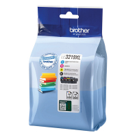 Brother Pakiet Brother LC-3219XLVAL tusz czarny + 3 kolory, zwiększona pojemność, oryginalny LC-3219XLVAL 028916