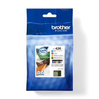 Pakiet Brother LC-426VAL 1 czarny + 3 kolory, oryginalny 051396