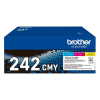 Pakiet Brother TN-242CMY 3 kolory, oryginalny 051350 - 1
