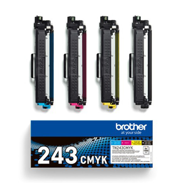 Brother Pakiet Brother TN-243CMYK czarny + 3 kolory, oryginalny TN243CMYK 051174 - 1