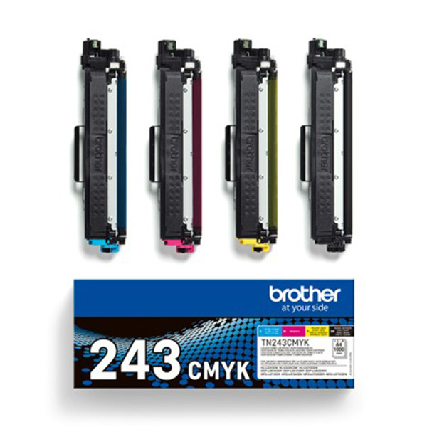 Brother Pakiet Brother TN-243CMYK czarny + 3 kolory, oryginalny TN243CMYK 904271 - 1