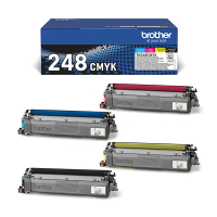 Brother Pakiet Brother TN-248CMYK czarny + 3 kolory, oryginalny TN248VAL 906409
