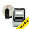 Brother QL-820NWBc drukarka etykiet termiczna z Wi-Fi + 5 rolek etykiet 833465 - 1