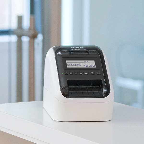 Brother QL-820NWBc drukarka etykiet termiczna z Wi-Fi 833067 - 5