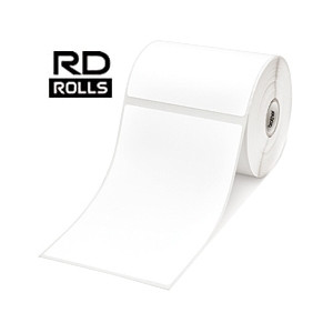 Brother RD-S02E1 termiczne, białe etykiety papierowe 102 x 152 mm, 278 szt, oryginalne RD-S02E1 080754 - 1