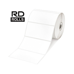 Brother RD-S03E1 termiczne, białe etykiety papierowe 102 x 50 mm, 836 szt, oryginalne RD-S03E1 080756 - 1