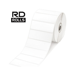 Brother RD-S04E1 termiczne, białe etykiety papierowe 72 mm x 26 mm, 1552 szt, oryginalne RD-S04E1 080758 - 1