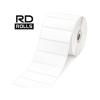 Brother RD-S04E1 termiczne, białe etykiety papierowe 72 mm x 26 mm, 1552 szt, oryginalne