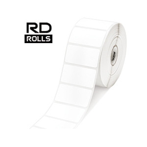 Brother RD-S05E1 termiczne, białe etykiety papierowe 51 mm x 26 mm, 1552 szt, oryginalne RD-S05E1 080760 - 1