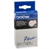 Brother TC-292 taśma, nadruk czerwony na białym tle, 9 mm, oryginalna 088836 - 1