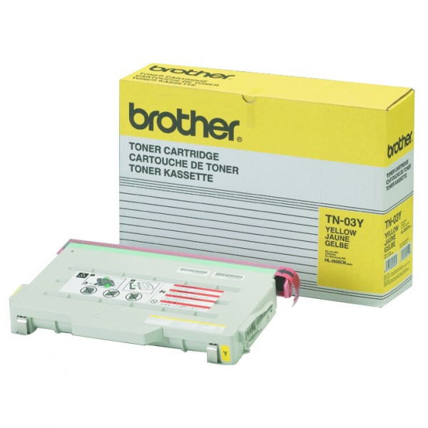 Brother TN-03Y toner żółty, oryginalny Brother TN03Y 029560 - 1
