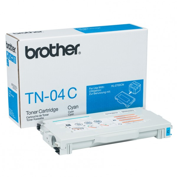 Brother TN-04C toner niebieski, oryginalny Brother TN04C 029760 - 1