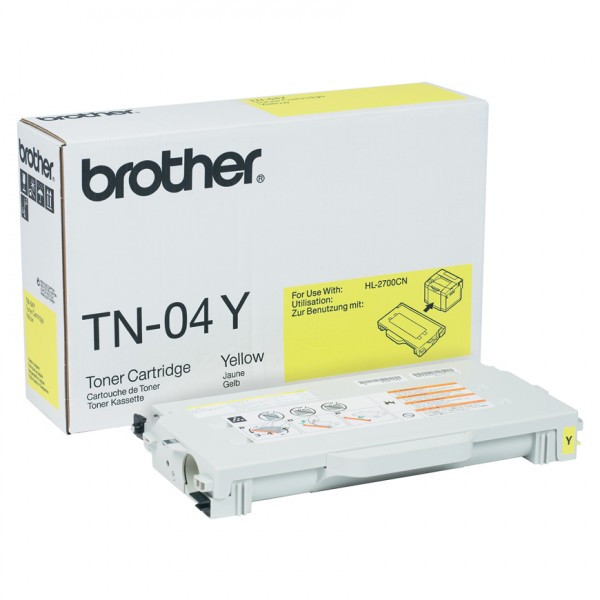 Brother TN-04Y toner żółty, oryginalny Brother TN04Y 029790 - 1