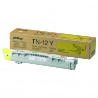 Brother TN-12Y toner żółty, oryginalny TN12Y 029830