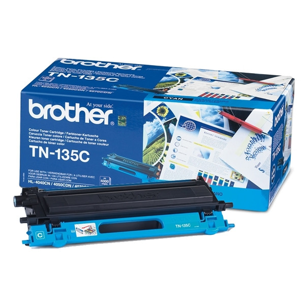 Brother TN-135C toner niebieski, zwiększona wydajność, oryginalny TN135C 029270 - 1