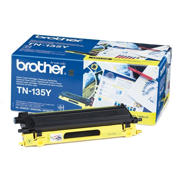 Brother TN-135Y toner żółty, zwiększona wydajność, oryginalny TN135Y 029280 - 1