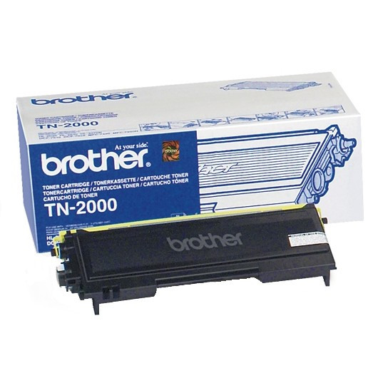 Brother TN-2000 toner czarny, oryginalny TN2000 029990 - 1