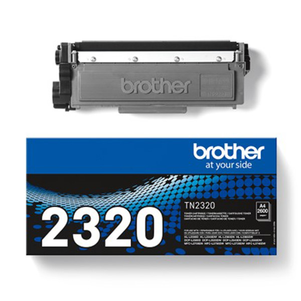 Brother TN-2320 toner czarny, zwiększona pojemność, oryginalny 901077 - 1