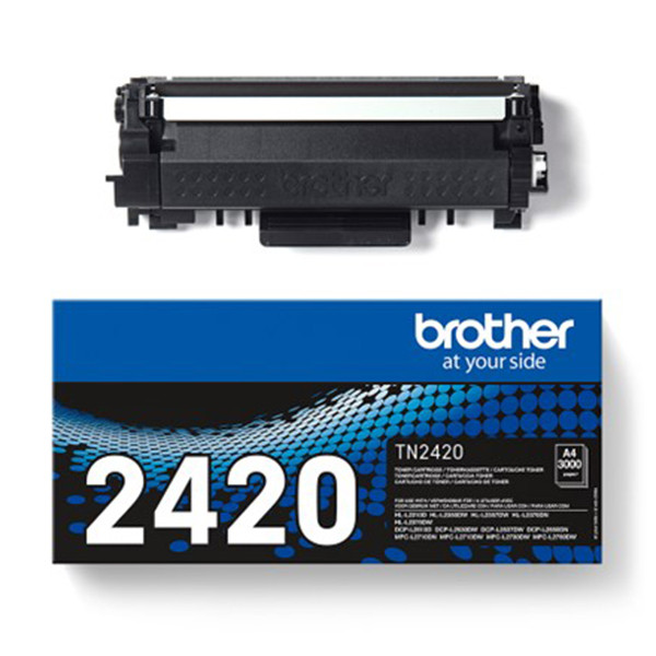 Brother TN-2420 toner czarny, zwiększona pojemność, oryginalny (i) 902848 - 1