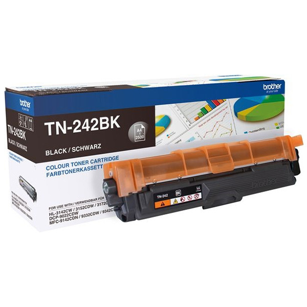 Brother TN-242BK toner czarny, oryginalny TN242BK 051060 - 1