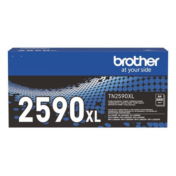 Brother TN-2590XL toner czarny, zwiększona pojemność, oryginalny TN2590XL 144770 - 1
