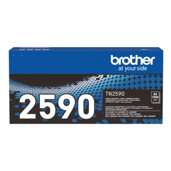Brother TN-2590 toner czarny, oryginalny TN2590 144769 - 1
