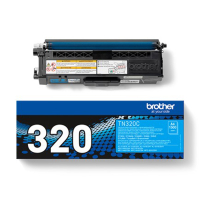 Brother TN-320C toner niebieski, oryginalny TN320C 029188