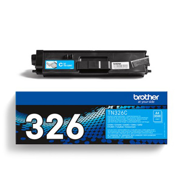 Brother TN-326C toner niebieski, zwiększona pojemność, oryginalny TN326C 051024 - 1