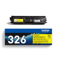 Brother TN-326Y toner żółty, zwiększona pojemność, oryginalny TN326Y 051028