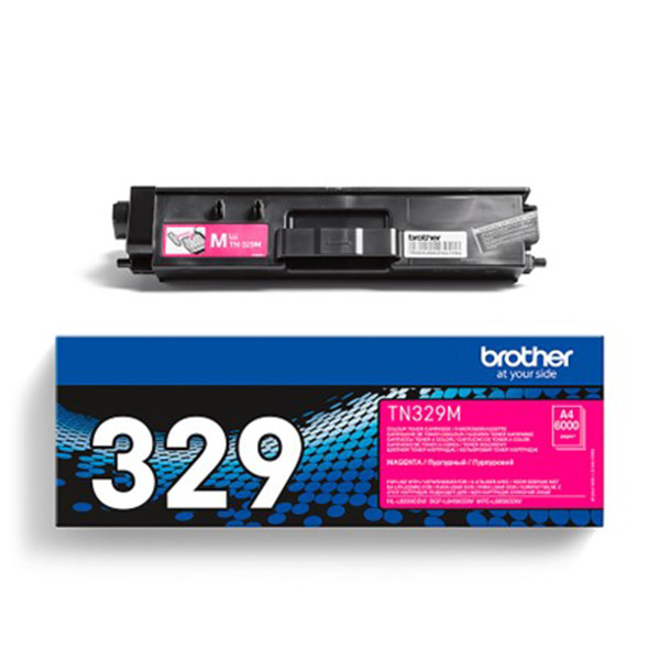 Brother TN-329M toner czerwony, ekstra zwiększona pojemność, oryginalny TN-329M 051040 - 1