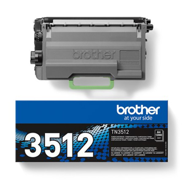 Brother TN-3512 toner czarny, super zwiększona pojemność, oryginalny TN-3512 051080 - 1