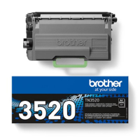 Brother TN-3520 toner czarny, ultra zwiększona pojemność, oryginalny 904028