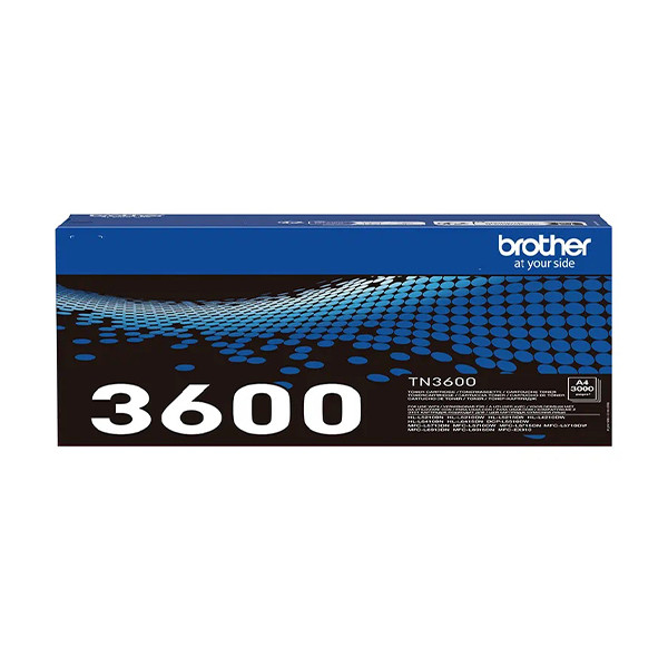 Brother TN-3600 toner czarny, oryginalny TN3600 051402 - 1