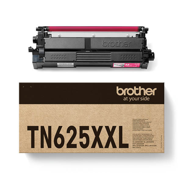 Brother TN-625XXL M toner czerwony, extra zwiększona pojemność, oryginalny 051560 - 1