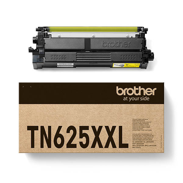 Brother TN-625XXL Y toner żóty, extra zwiększona pojemność, oryginalny 051562 - 1