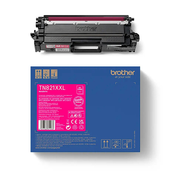 Brother TN-821XXL M toner czerwony extra zwiększona pojemność, oryginalny TN821XXLM 051382 - 1