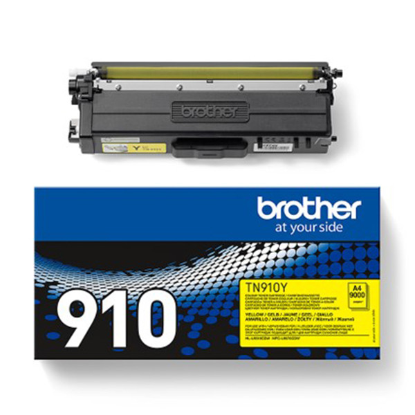 Brother TN-910Y toner żółty, extremalnie zwiększona pojemność, oryginalny TN910Y 051140 - 1