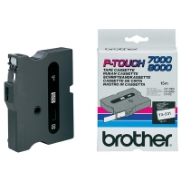 Brother TX-231 taśma, nadruk czarny na białym tle, 12 mm, oryginalna TX231 080320