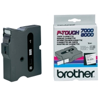 Brother TX-251 taśma, nadruk czarny na białym tle, 24 mm, oryginalna TX251 080325