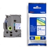 Brother TZe-253 taśma, nadruk niebieski na białym tle, 24 mm, oryginalna 080450 - 1