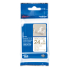 Brother TZe-R254 taśma 24 mm, złoty na białym, oryginalna 350528 - 1