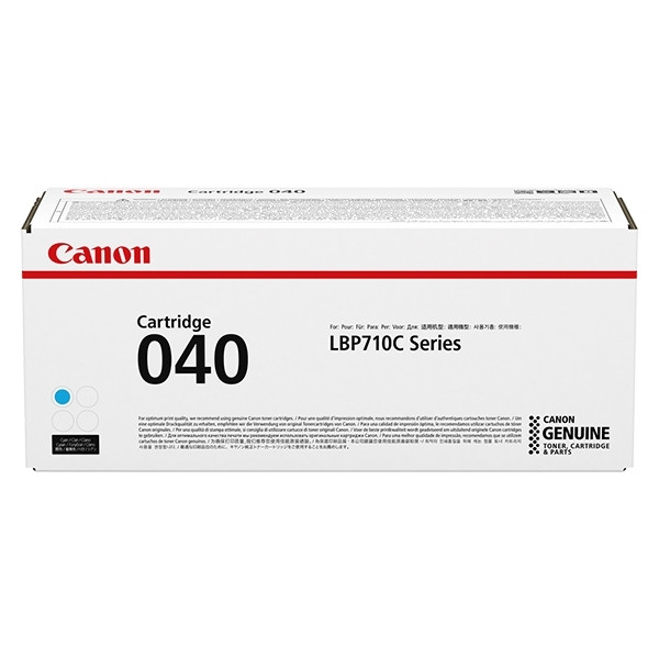 Canon 040C toner niebieski, oryginalny 0458C001 017282 - 1