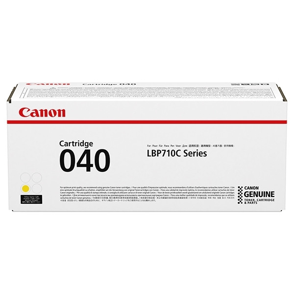 Canon 040Y toner żółty, oryginalny 0454C001 017290 - 1