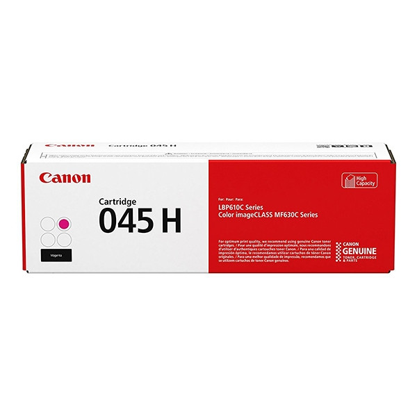 Canon 045H M toner czerwony, zwiększona pojemność, oryginalny 1244C002 017414 - 1