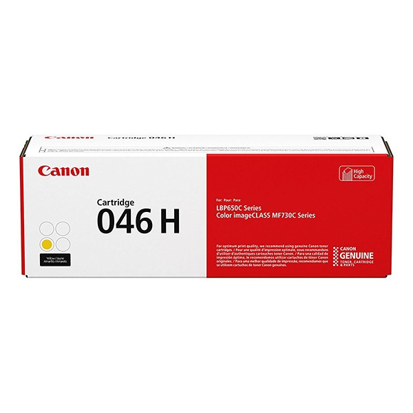 Canon 046HY toner żółty, zwiększona pojemność, oryginalny 1251C002 017434 - 1