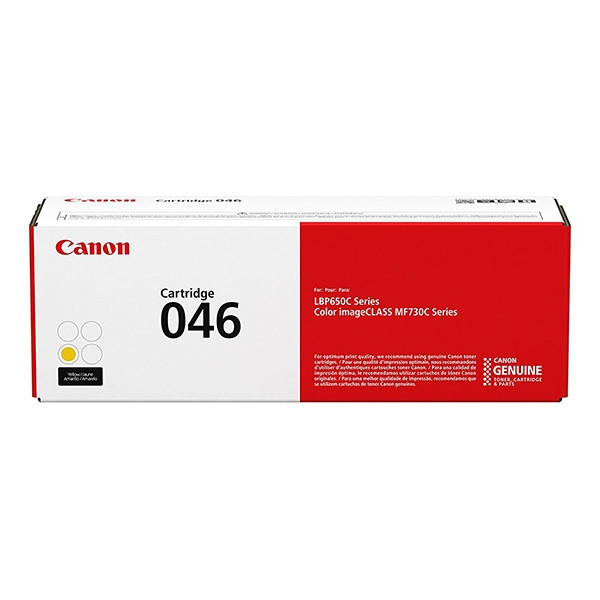 Canon 046Y toner żółty, oryginalny 1247C002 017432 - 1