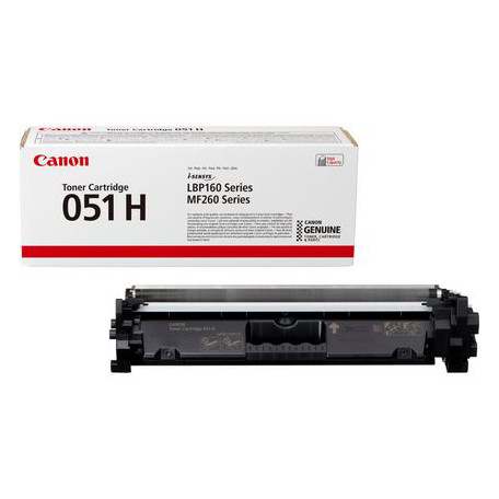 Canon 051H toner toner czarny, zwiększona pojemność, oryginalny 2169C002 070030 - 1