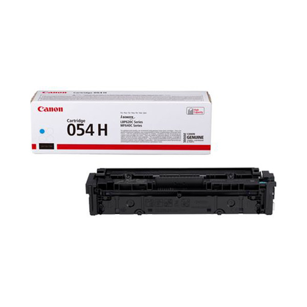 Canon 054H C toner niebieski, zwiększona pojemność, oryginalny 3027C002 070068 - 1