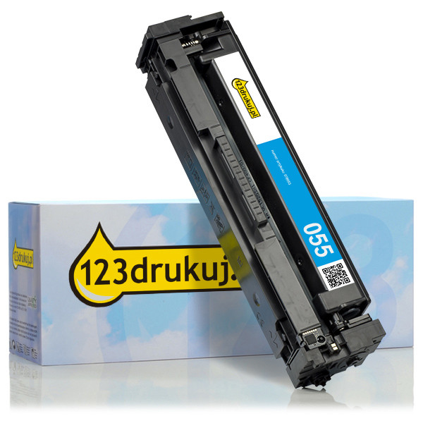 Canon 055 C toner niebieski, wersja 123drukuj 3015C002C 070045 - 1